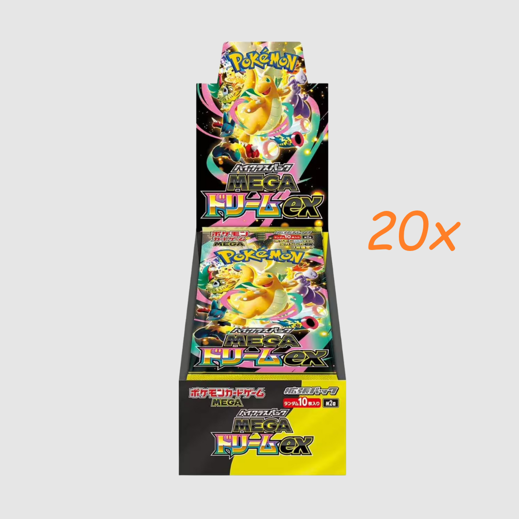 Pokémon Mega Dream EX Booster Box Case (JPN)