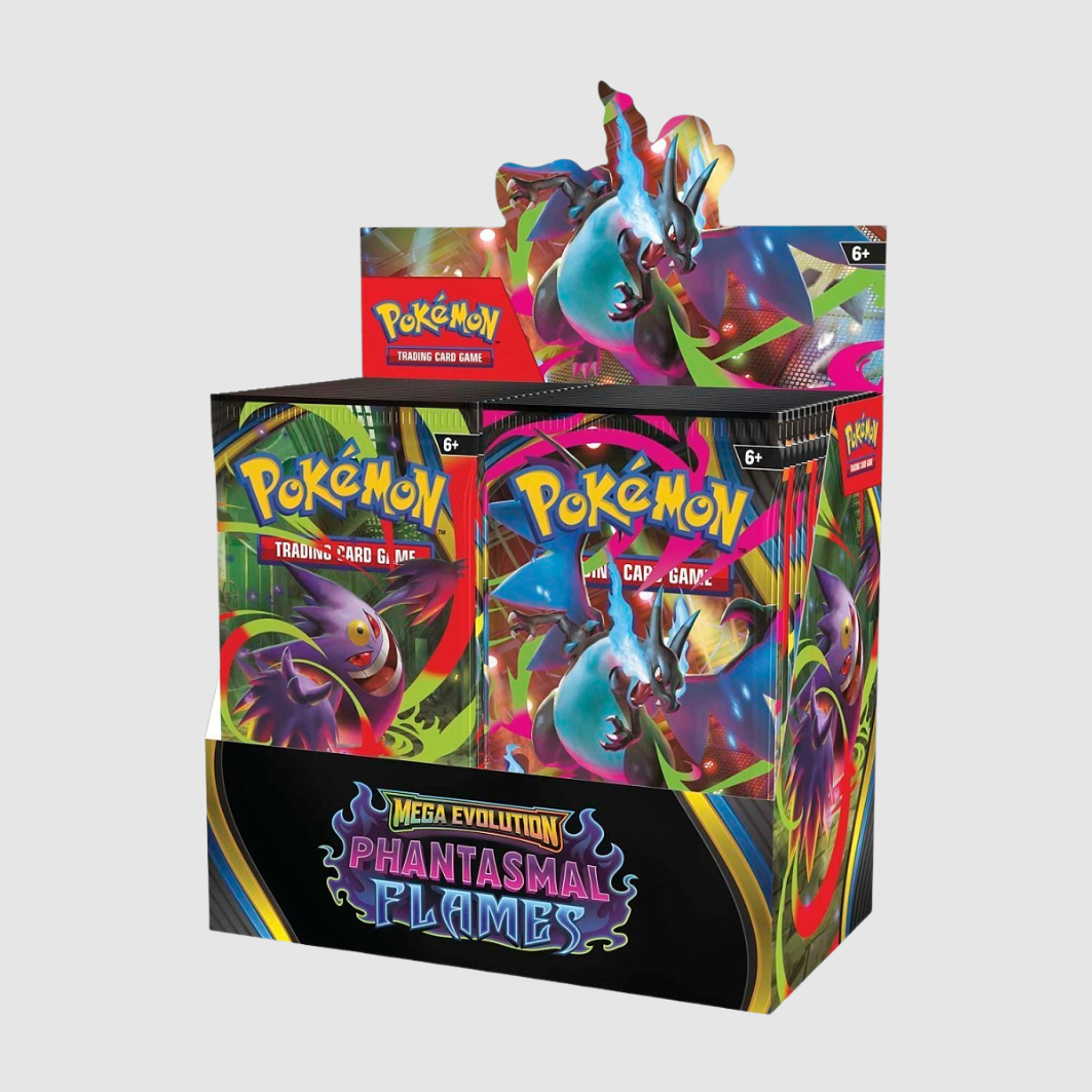 Pokémon TCG: Mega Evolution-Phantasmal Flames Booster Display Box (36 Packs) (EN)