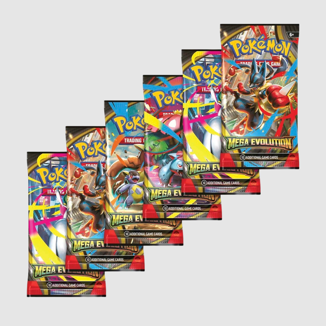 Pokémon TCG: Mega Evolution Booster Bundle (6 Packs) (EN)