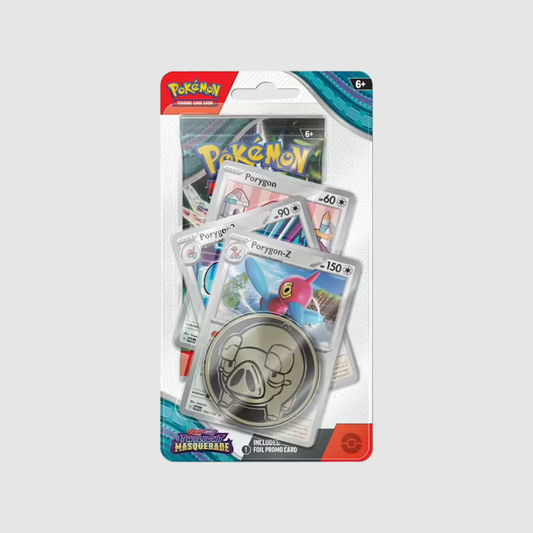Pokémon TCG: Scarlet & Violet Twilight Masquerade Porygon-Z Premium Checklane Blister (EN)