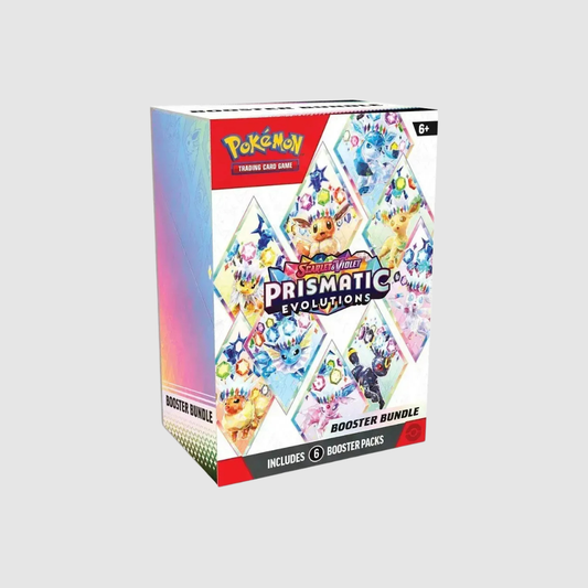 Pokemon TCG: Scarlet & Violet-Prismatic Evolutions Booster Bundle (6 Packs) (EN)