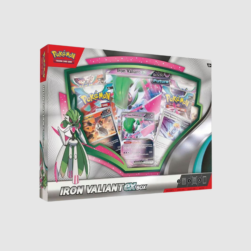 Pokemon TCG: Iron Valiant ex Collection Box (EN)