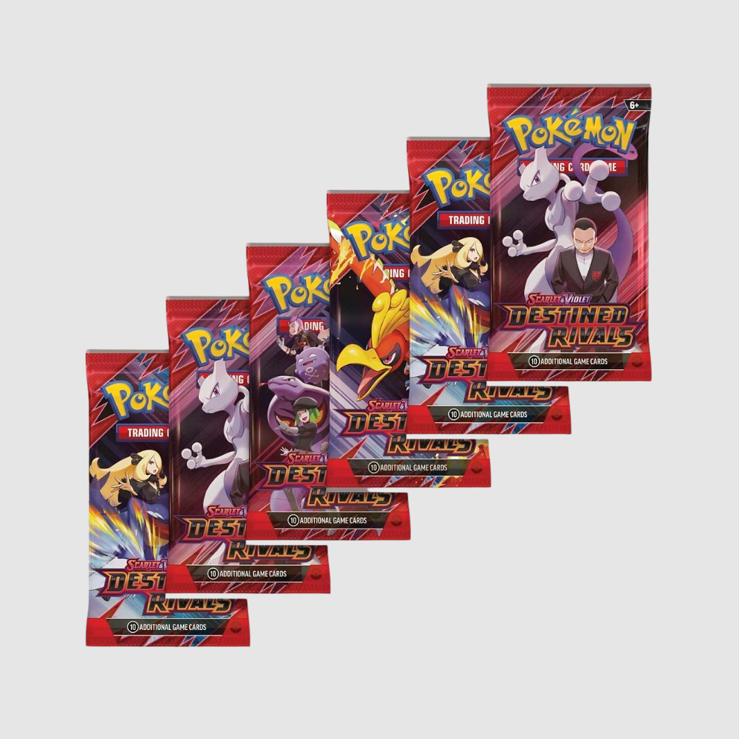 Pokémon TCG: Scarlet & Violet-Destined Rivals Booster Bundle (6 Packs) (EN)