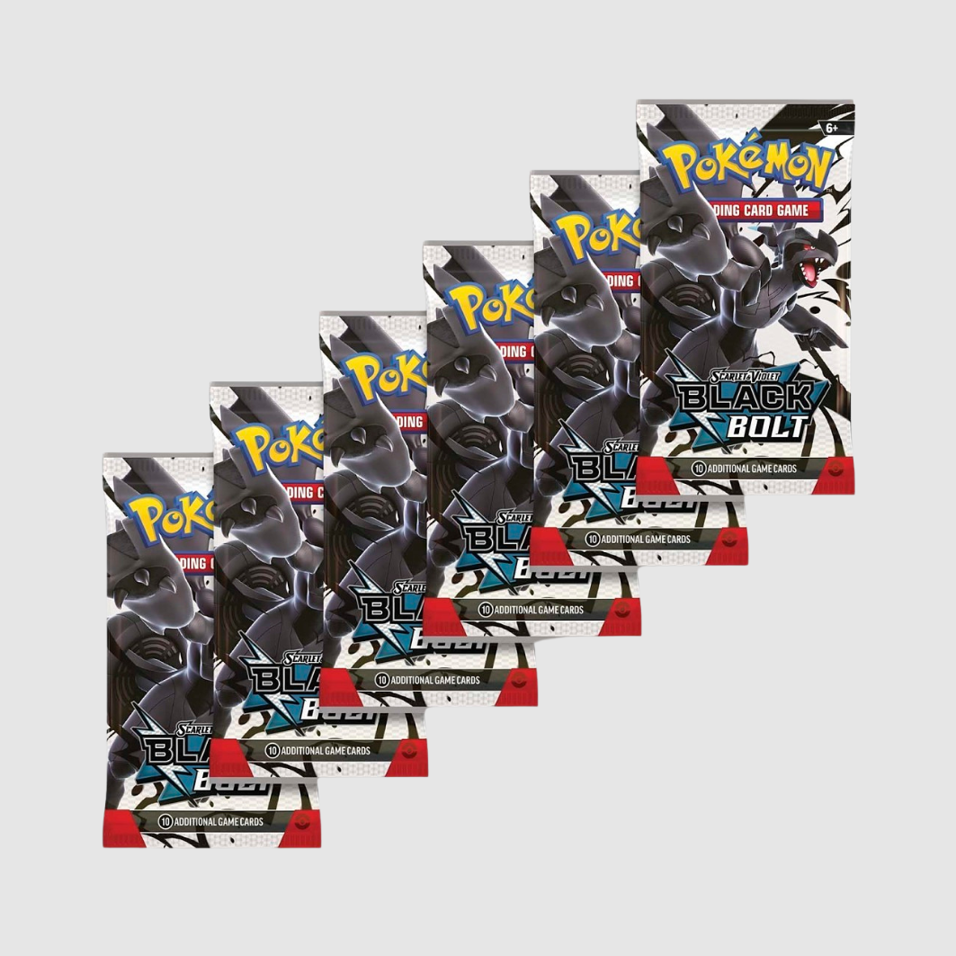 Pokémon TCG: Scarlet & Violet-Black Bolt Booster Bundle (6 Packs) (EN)