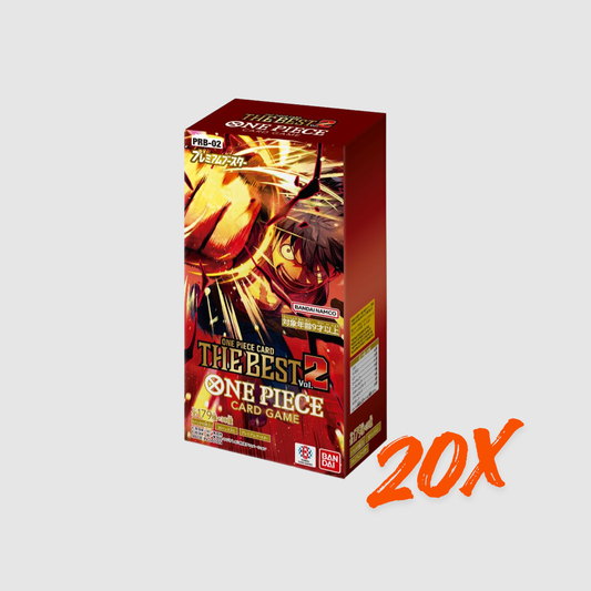 One Piece PRB-02 The Best Vol. 2 Display Case (JPN)